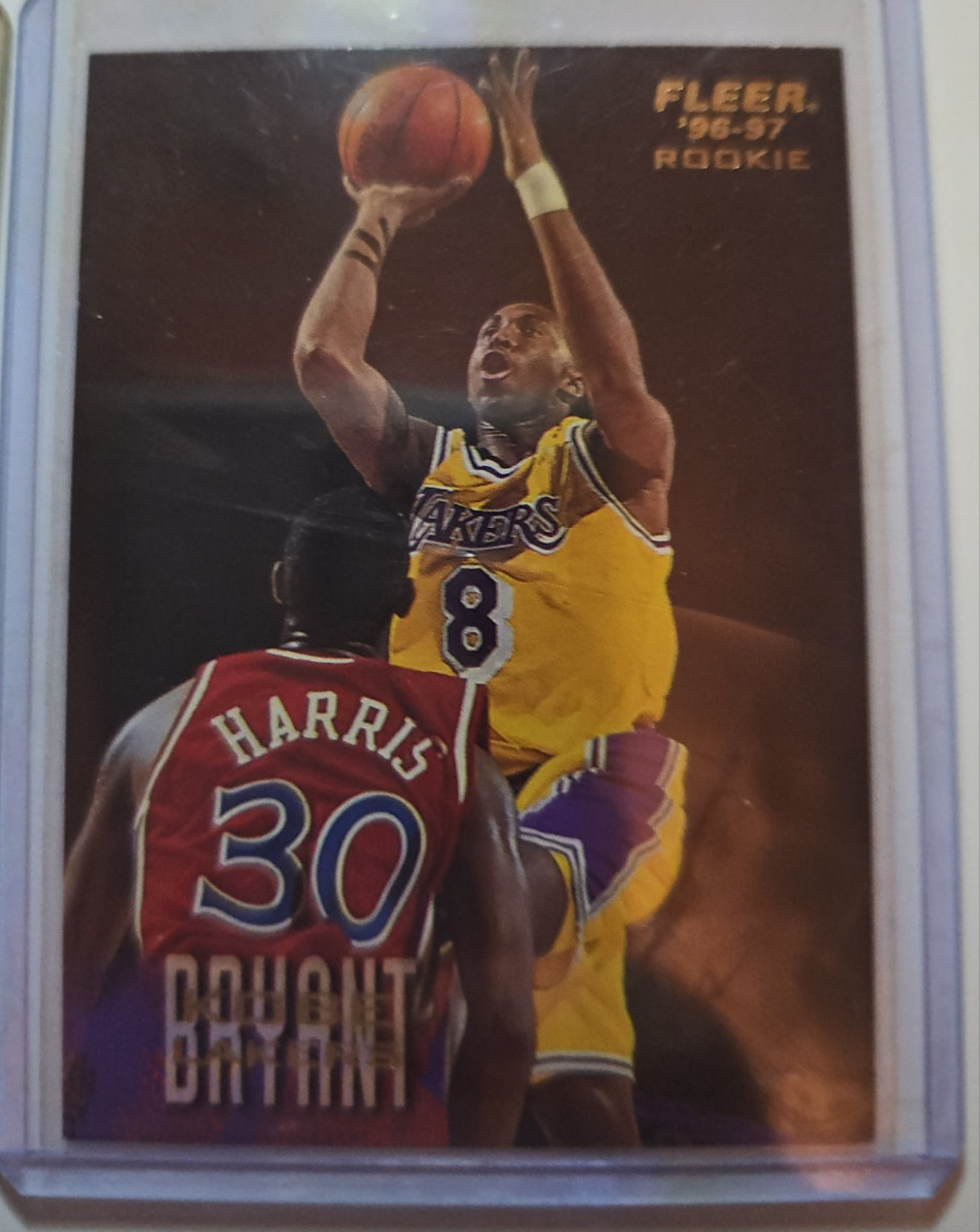 1996-97 Fleer Kobe Bryant Rookie Card