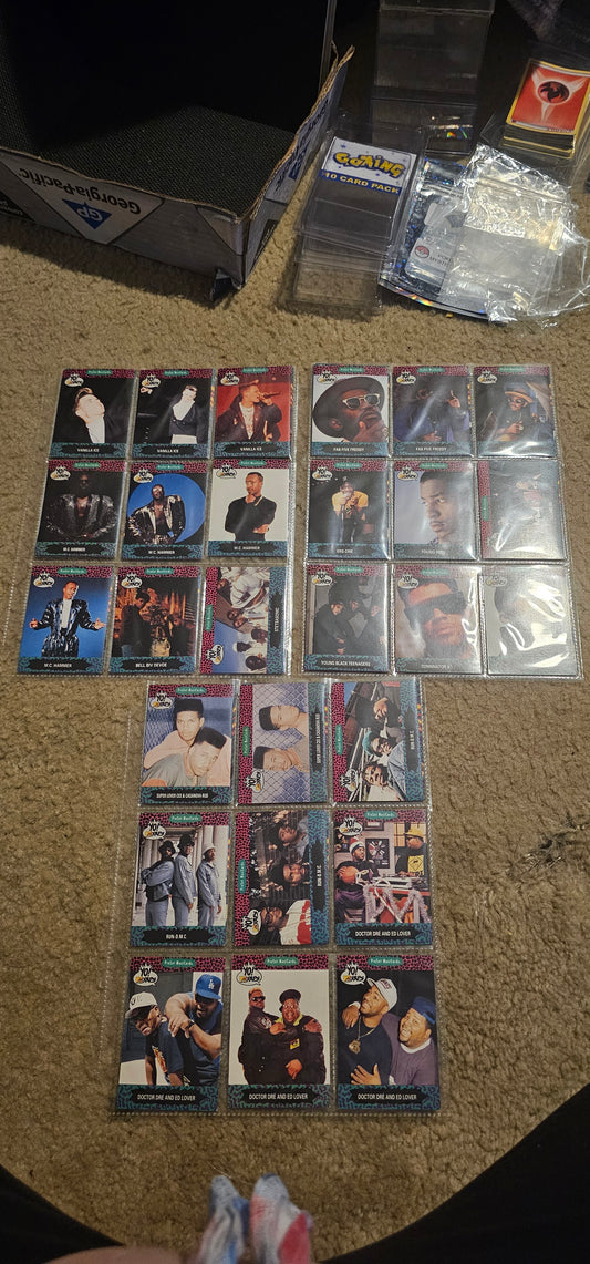1991 Pro Set Music Cards Yo MTV Raps