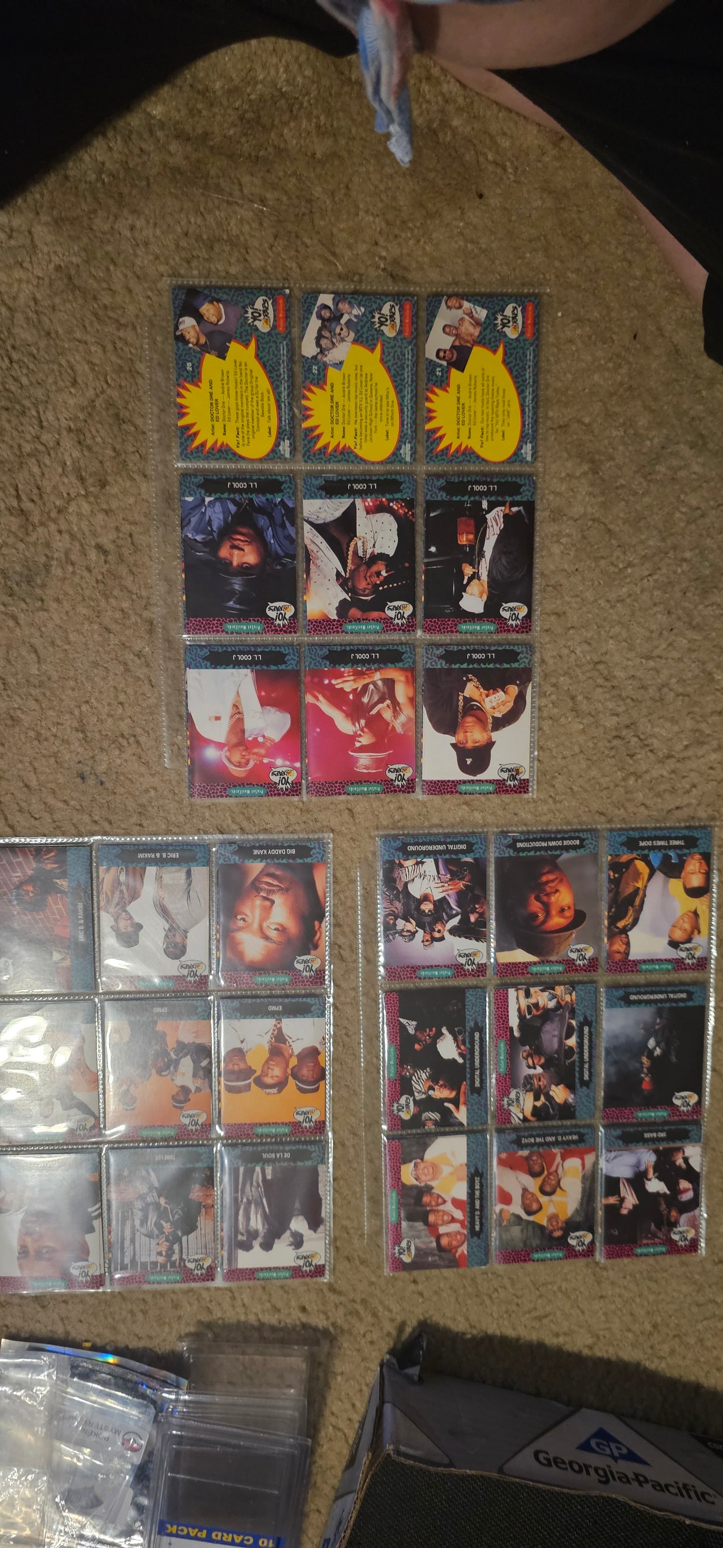 1991 Pro Set Music Cards Yo MTV Raps
