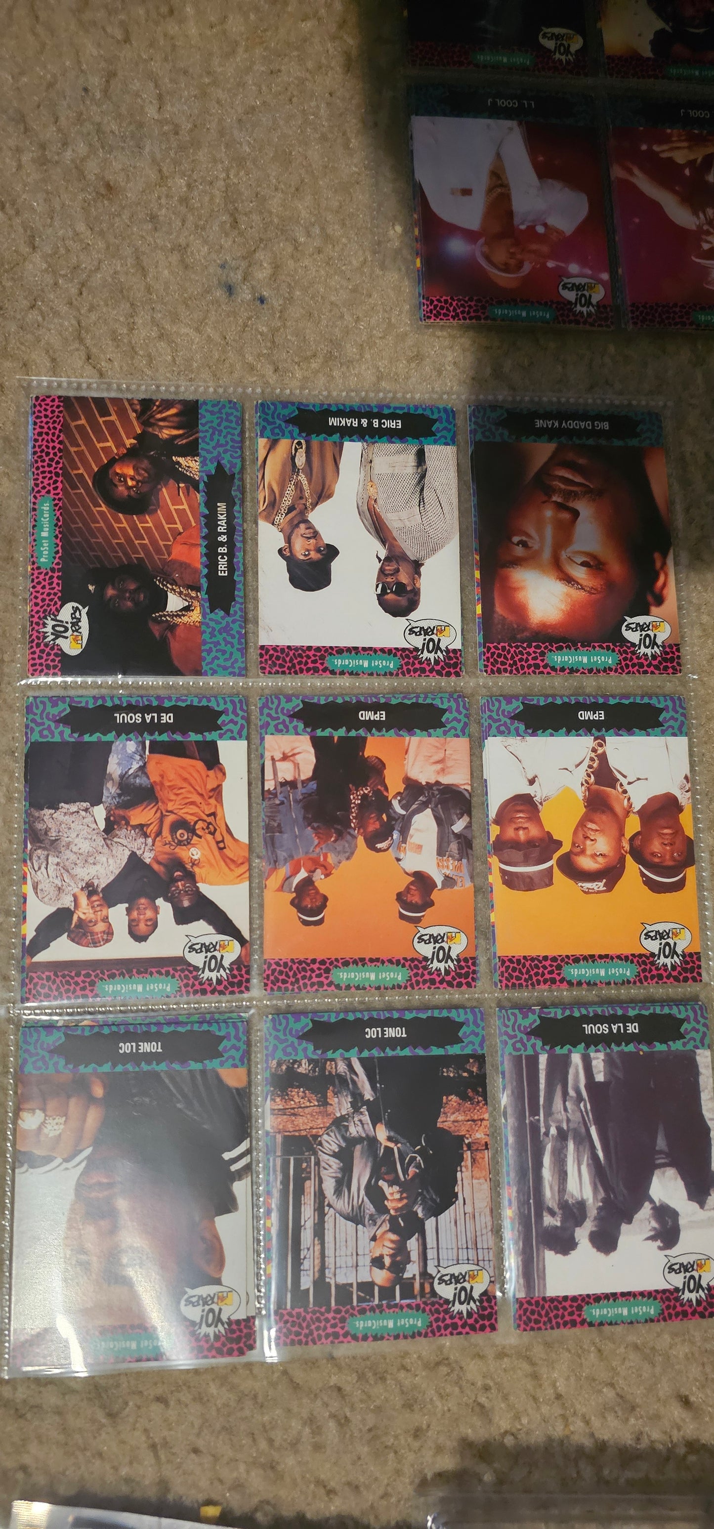 1991 Pro Set Music Cards Yo MTV Raps